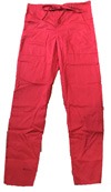 Yellow And Red Unisex Style Pants