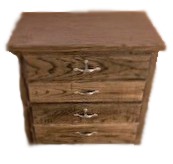 Letter Size File Cabinet - Lateral - 2 Drawer