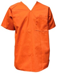Orange Jail Shirt S/SL