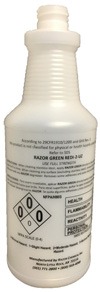 Razor Green 1 Qt. Bottle with Sprayer Empty