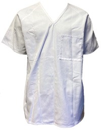 White Jail Shirt-S/SL